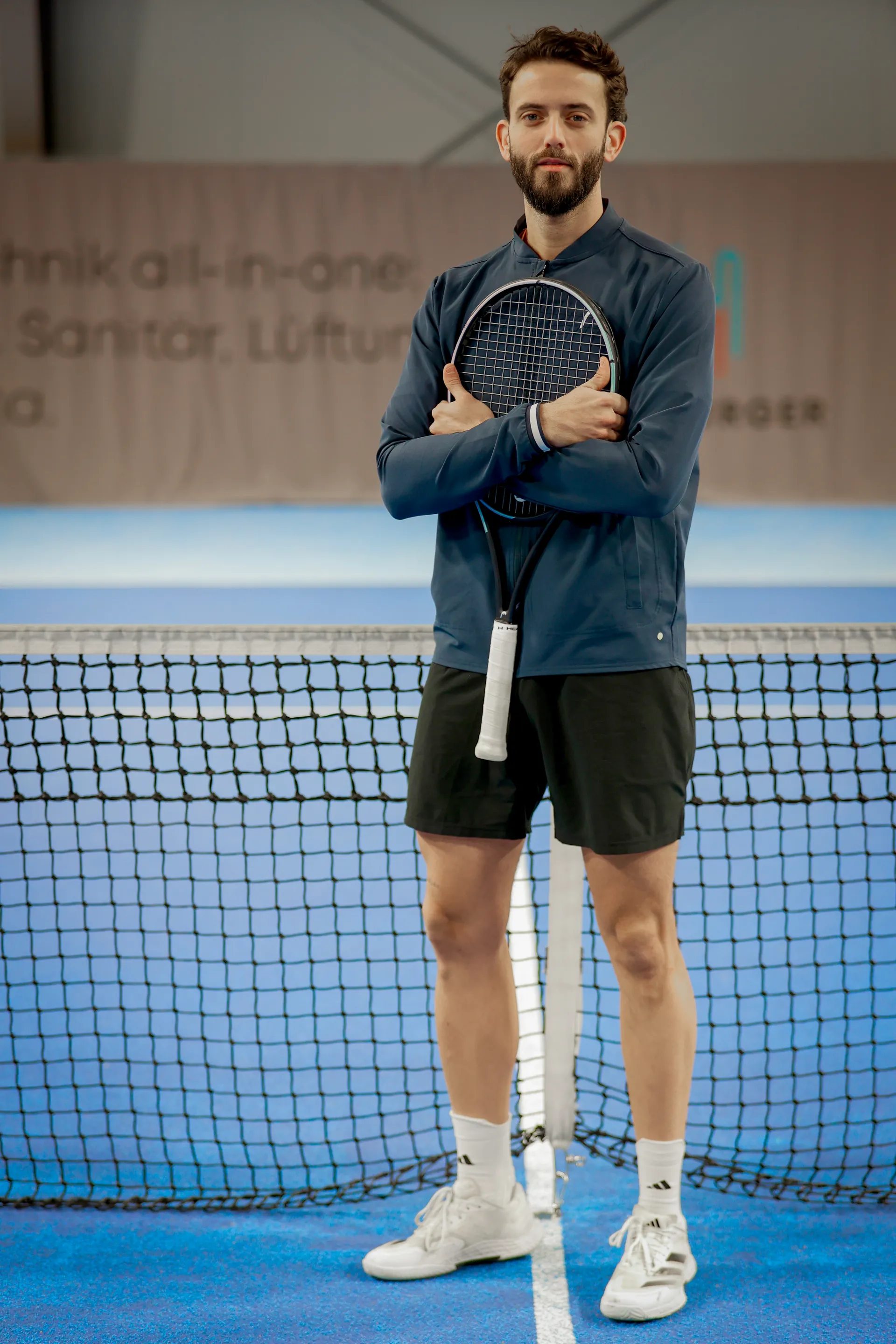 Bild eines Tennisspielers