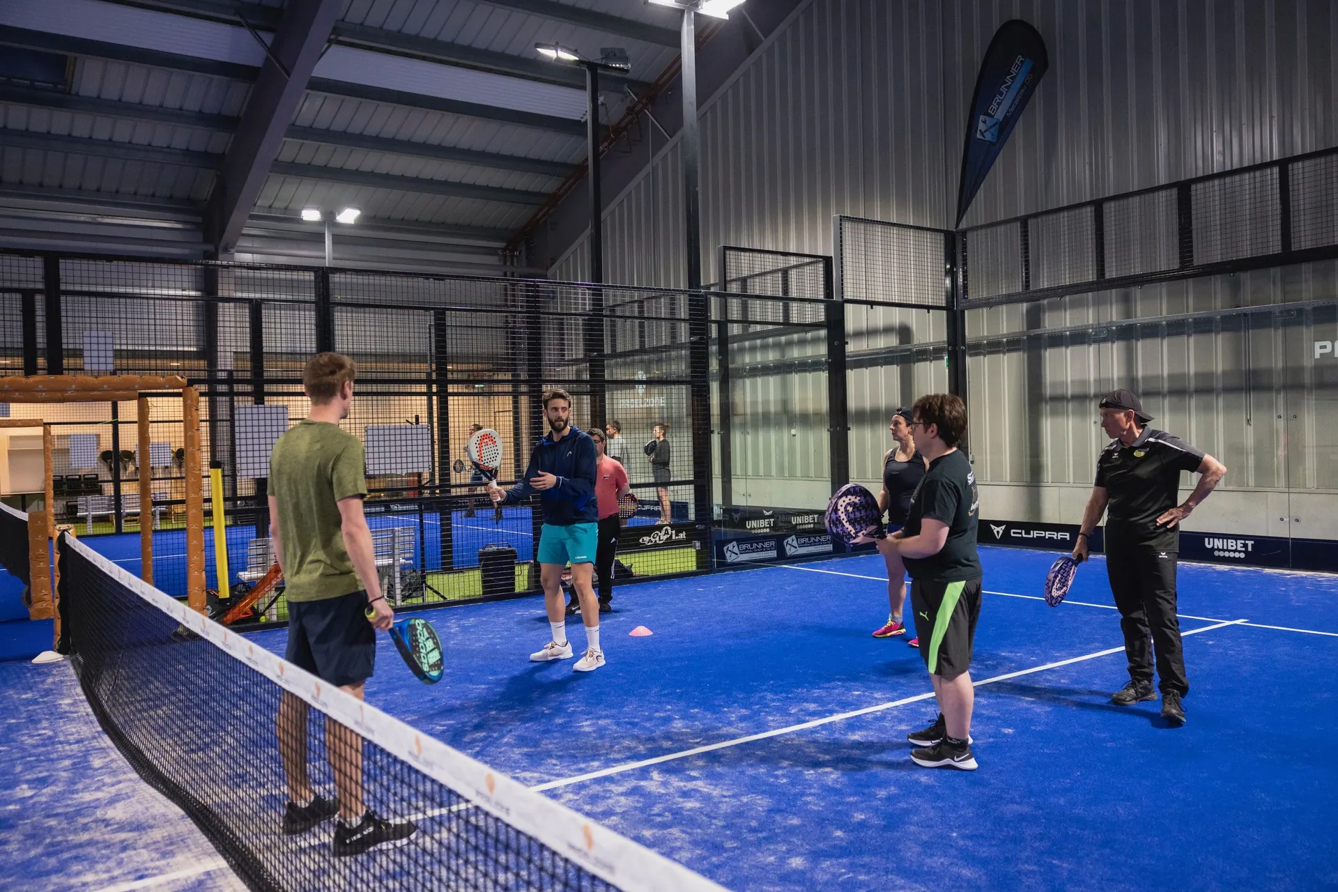 Padel-Trainingseinheit